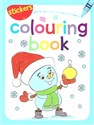 Colouring book z naklejkami. Zima - Polish Bookstore USA