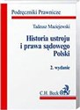 Historia ustroju i prawa sądowego Polski books in polish