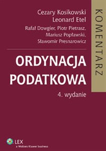 Ordynacja podatkowa Komentarz Canada Bookstore