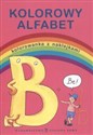 Kolorowy alfabet  Kolorowanka z naklejkami (różowa) - Małgorzata Czyżowska