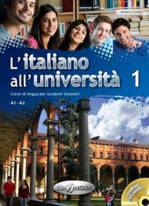 L'italiano all'universita 1 Podręcznik + ćwiczenia + CD audio Bookshop