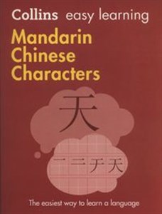 Collins Easy Learning Mandarin Chinese Characters books in polish