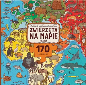 Zwierzęta na mapie Puzzle 170 to buy in Canada
