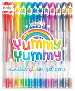 Pachnące długopisy żelowe z brokatem Yummy Yummy 2.0 buy polish books in Usa