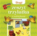 Drugi zeszyt trzylatka z naklejkami. Biblioteczka mądrego dziecka Polish Books Canada