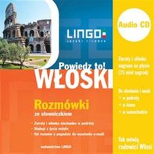 Włoski Rozmówki ze słowniczkiem + CD Powiedz to!  