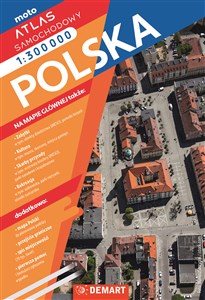 Atlas samochodowy Polski 1:300 000 Polish Books Canada