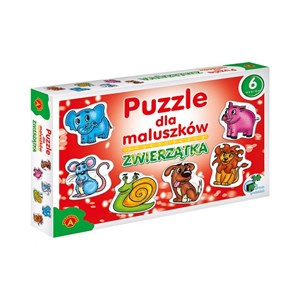 Puzzle dla maluszków Zwierzątka online polish bookstore