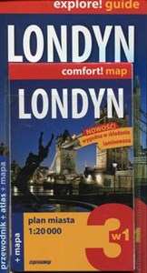 Londyn 3w1 przewodnik atlas mapa polish usa