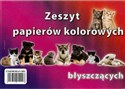 Zeszyt papierów kolorowych A4 błyszczących - 