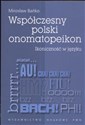 Współczesny polski onomatopeikon Ikoniczność w języku 