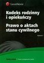 Kodeks rodzinny i opiekuńczy Prawo o aktach stanu cywilnego  to buy in Canada