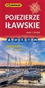 Pojezierze Iławskie Okolice Ostródy mapa turystyczna 1:50 000 - Polish Bookstore USA