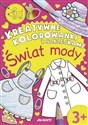 Kreatywne kolorowanki z naklejkami Świat mody Zeszyt 15 Polish Books Canada