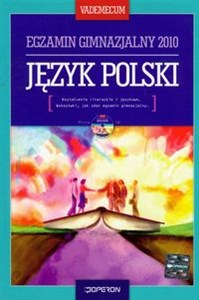 Vademecum Egzamin gimnazjalny 2010 Język polski z płytą CD Gimnazjum bookstore