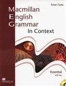 Macmillan English Grammar in Context Essential with key + CD to buy in Canada
