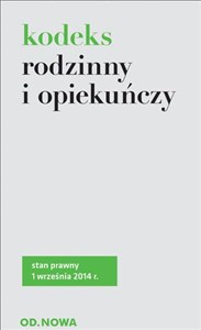 Kodeks rodzinny i opiekuńczy buy polish books in Usa