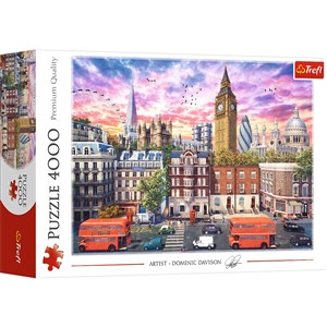 Puzzle 4000 Spacer po Londynie 45010 books in polish