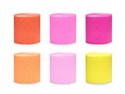 Krepa 5cmx10m 6szt MIX - 