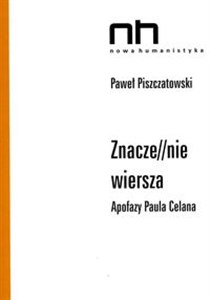 Znacze//nie wiersza Apofazy Paila Celana online polish bookstore