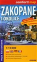 Zakopane i okolice plan miasta 1:15 000 mapa kieszonkowa -  Polish bookstore