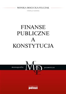 Finanse publiczne a Konstytucja bookstore