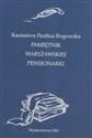 Pamiętnik warszawskiej pensjonarki books in polish