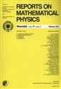 Reports on Mathematical Physics 62/3  