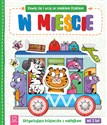 Bawię się i uczę ze smokiem Dżokiem W mieście Aktywizująca książeczka z naklejkami od 3 lat  Polish bookstore