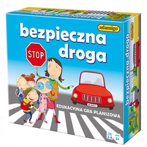 Bezpieczna droga Edukacyjna gra planszowa  Polish bookstore