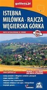 Istebna, Milówka – Rajcza, Węgierska Górka. Mapa w skali 1:25 000 in polish