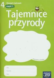 Tajemnice przyrody 4 Zeszyt ćwiczeń część 1 szkoła podstawowa 