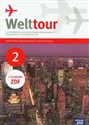 Welttour 2 język niemiecki podręcznik z zeszytem ćwiczeń z filmami ZDF Szkoła ponadgimnazjalna Polish bookstore