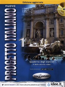 Nuovo Progetto Italiano 1 Ćwiczenia z płytą CD Polish Books Canada