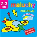 Maluchy. Koloruję z naklejkami. Akademia malucha 2-3 lata  chicago polish bookstore