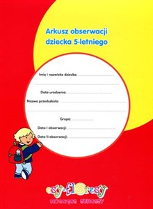 Arkusz obserwacji dziecka 5-letniego online polish bookstore