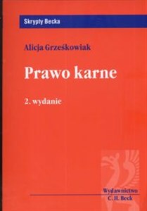 Prawo karne Polish bookstore