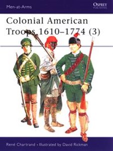 Colonial American Troops 1610-1774 (3) pl online bookstore