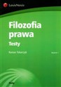 Filozofia prawa Testy books in polish