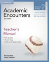 Academic Encounters Level 2 Teacher's Manual Listening and Speaking Bookshop