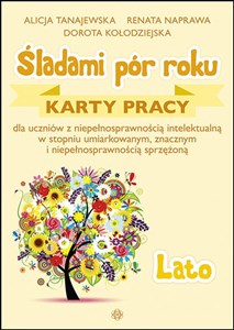 Śladami pór roku. Lato Karty pracy dla uczniów z niepełnosprawnością intelektualną w stopniu umiarkowanym, znacznym i niepełnosprawnością sprzężoną - Polish Bookstore USA