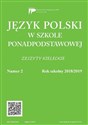 Język Polski w szkole ponadpodst. nr 2 2018/2019 to buy in USA