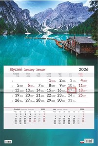 Kalendarz 2026 jednodzielny Łódki to buy in Canada