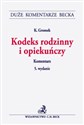 Kodeks rodzinny i opiekuńczy Komentarz Polish bookstore