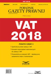 VAT 2018 Podatki Część 2 Podatki 4/2018 Canada Bookstore
