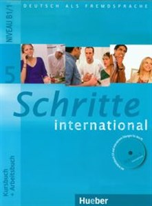 Schritte international 5 Podręcznik z ćwiczeniami + CD / Zeszyt maturalny XXL Język niemiecki Szkoła ponadgimnazjalna chicago polish bookstore