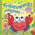 Kolorowanki naklejanki Wesołe zwierzątka polish usa