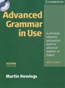 Advanced Grammar in Use + CD A self-study reference and practice book for advanced studens of English Canada Bookstore