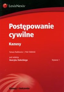 Postępowanie cywilne Kazusy Polish bookstore