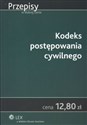 Kodeks postępowania cywilnego Polish bookstore
